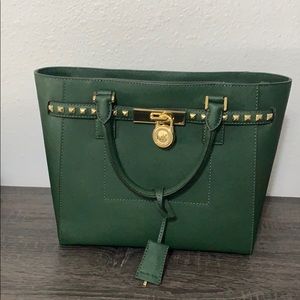 Michael Kors Green Purse
